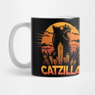 Kaiju Cat Monster - Catzilla Mug